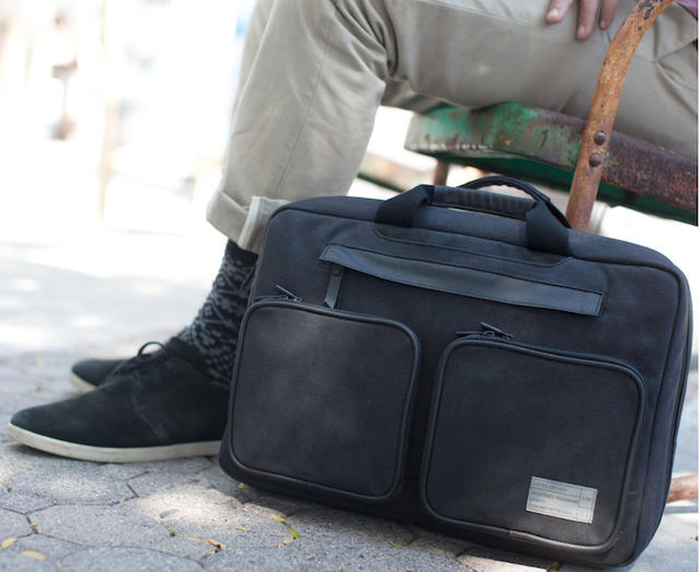 HEX convertible laptop briefcase
