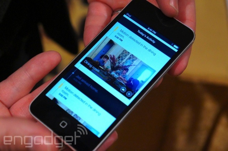 Canary smart home app for iOS