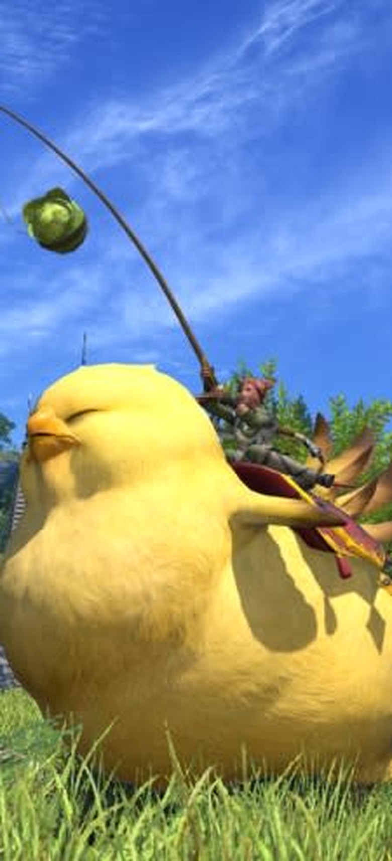 Don't you see? When it comes to Atma, we are the fat chocobo.