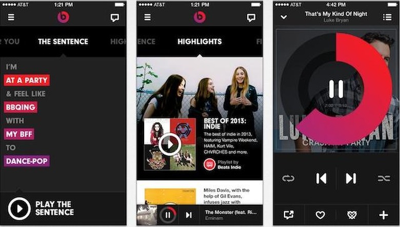 beats ios app screenshots