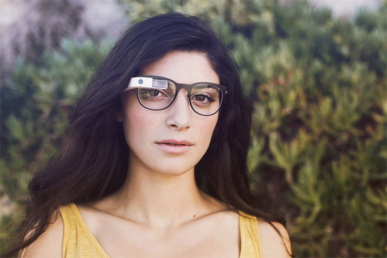 Google Glass with frames