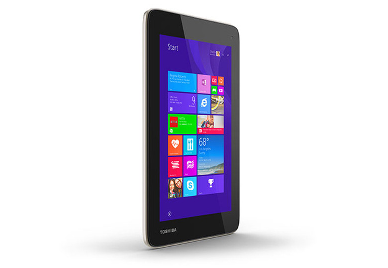 Toshiba Encore 7 running Windows 8