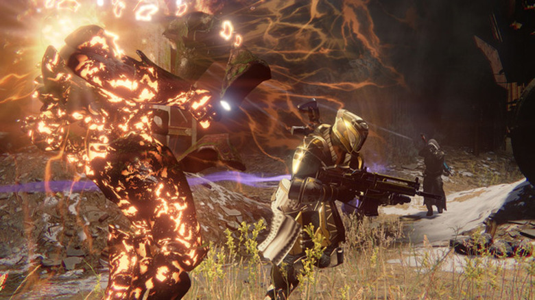 Some poor sap gets incinerated in Destiny