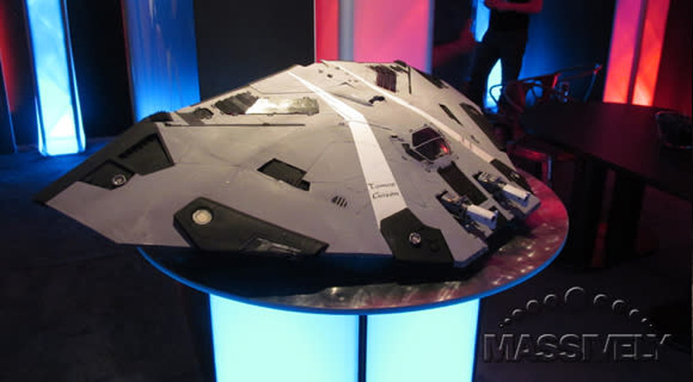 Hand-crafted model of Elite: Dangerous ship