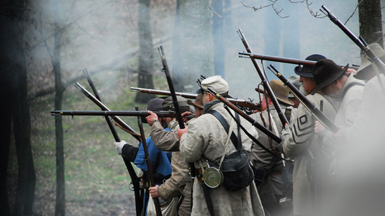 Civil War reenactment