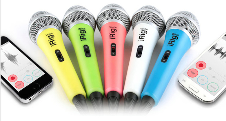 IK Multimedia iRig Voice microphone