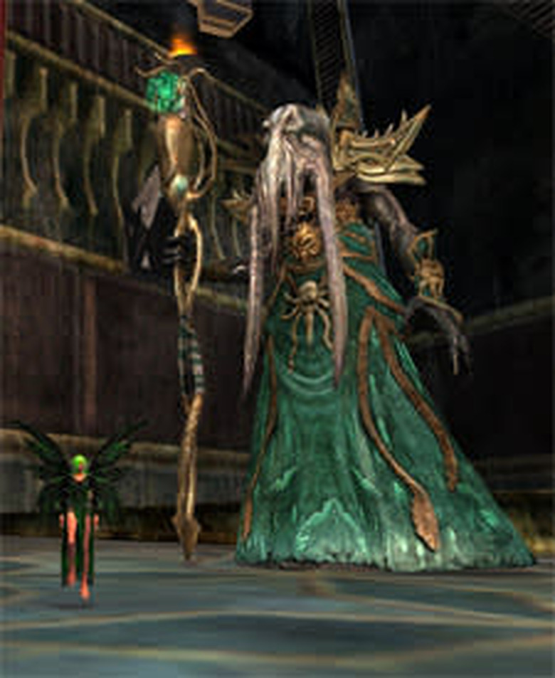 An Arasi and her merc in EQII