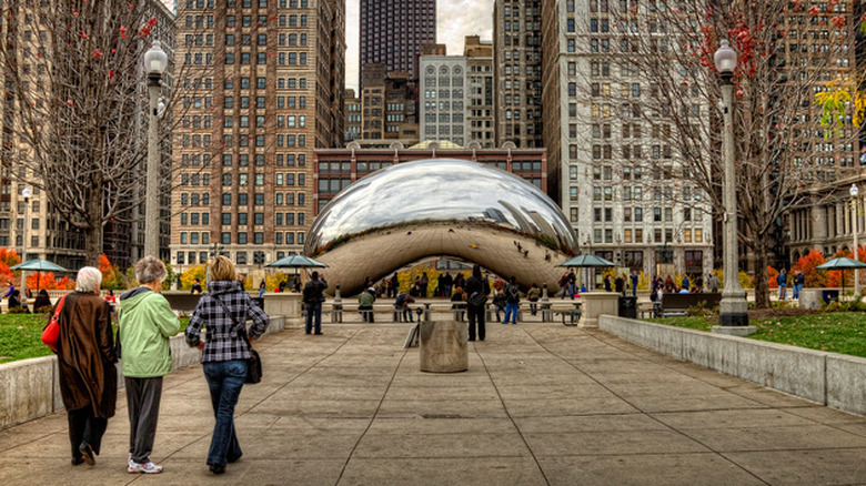 Chicago's Cloud Gate, aka the Bean