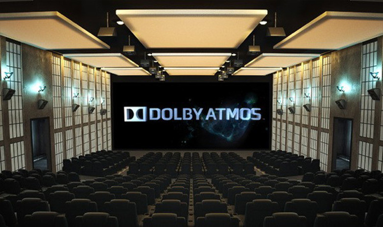 Dolby Atmos in a movie theater