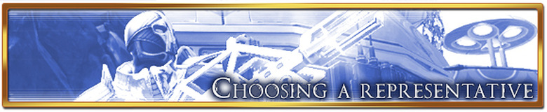 Choosing a representative