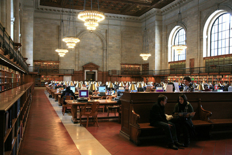 New York Public Library's Rose Main Reading Room