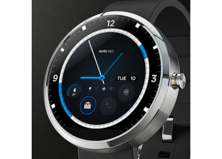 David Pascual's winning Moto 360 watchface design