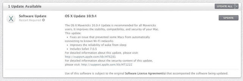 OS X 10.9.4