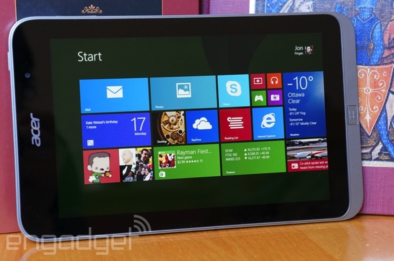 Acer Iconia W4 (already running Windows 8.1)