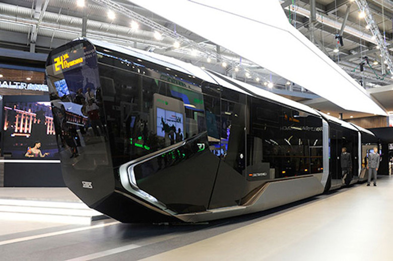 Uralvagonzavod's Russia One commuter train