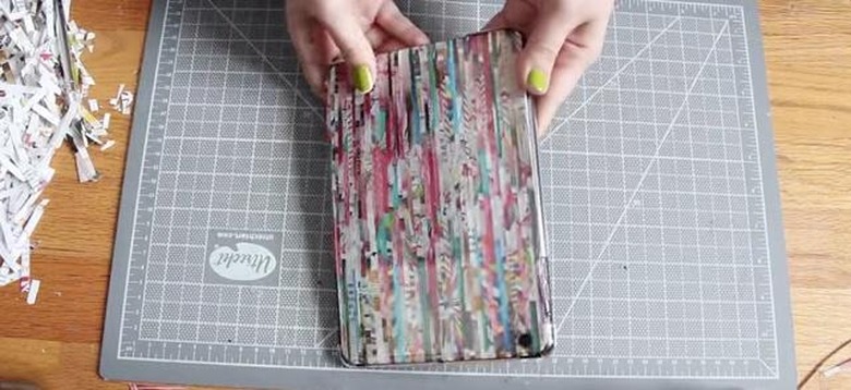 iPad magazine case