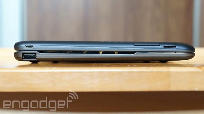 ASUS Transformer Pad TF103C from the side