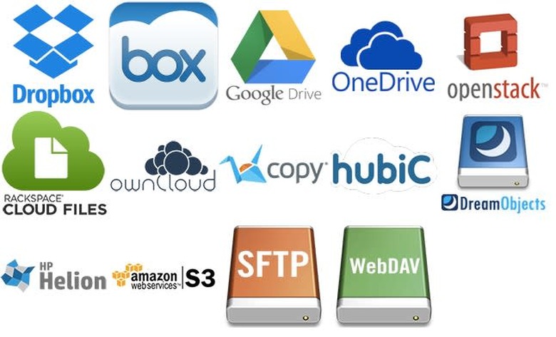 ExpanDrive Services icons