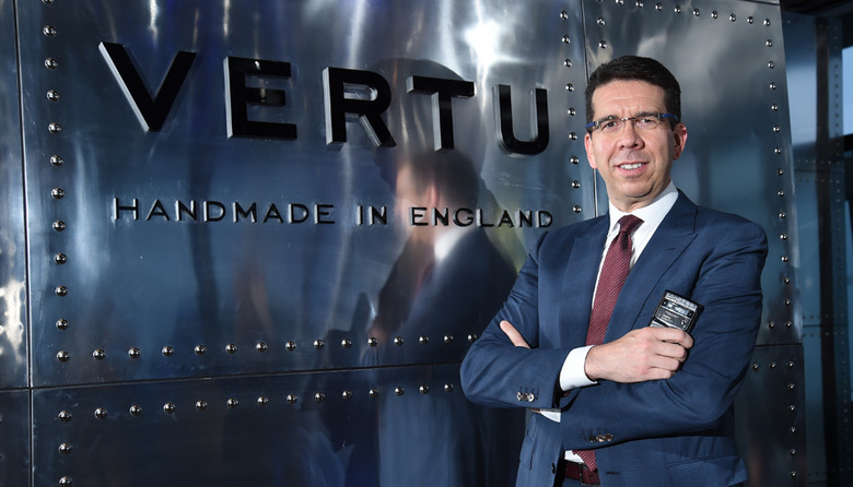 Vertu CEO Max Pogliani