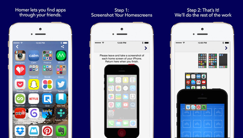 Homer app for iPhone