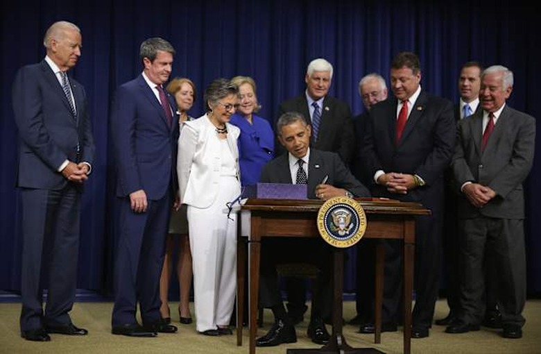 President Obama Signs Water Resources Reform, Development Act And H.R. 1726