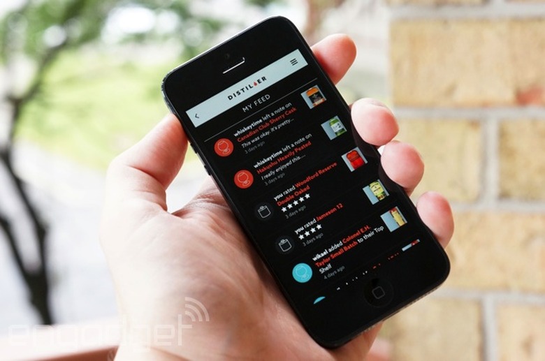 Distiller's whiskey social network