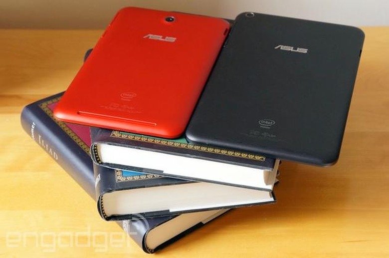 ASUS MeMO Pad 7 and 8 en repose