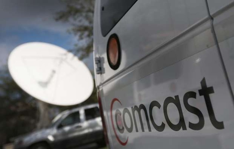 Comcast truck