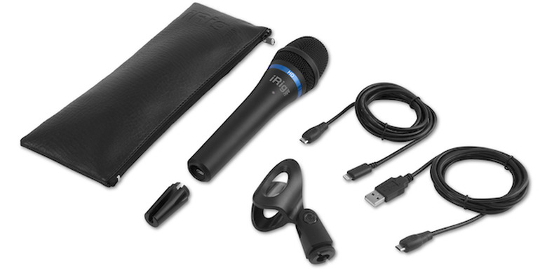 IK Multimedia, iRig Mic HD, microphone, digital microphone, iPhone, iPad, MacBook