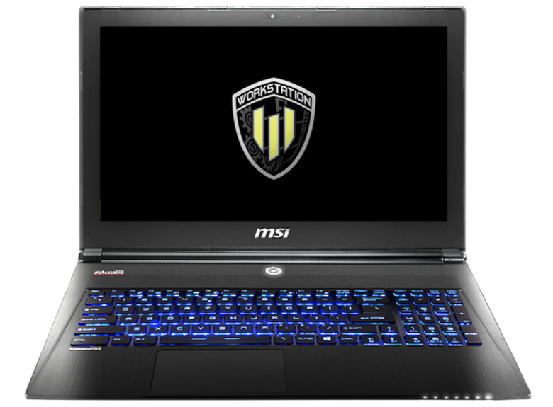 MSI WS60 mobile workstation