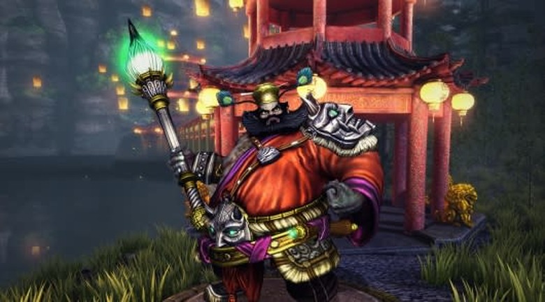 Allowing you to play a scowling dude with a beard, except he's fat instead of muscular. Groundbreaking.