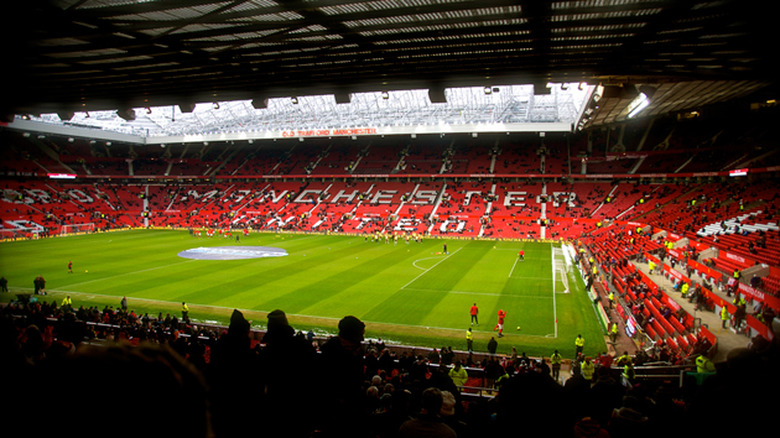 Manchester United's Old Trafford stadium