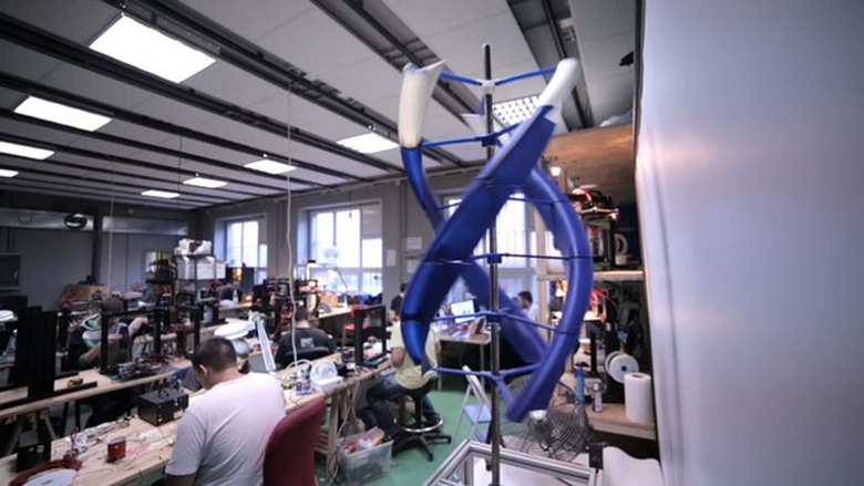 Omni3D's AirEnergy 3D wind turbine prototype