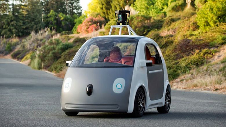 Google's self-driving koala car