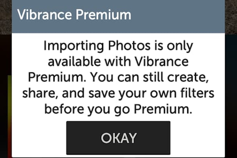 Vibrance iOS app screenshot