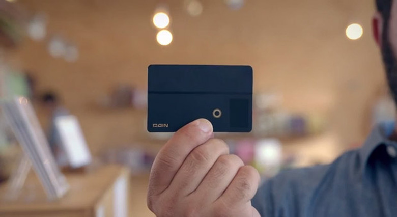 Coin credit card