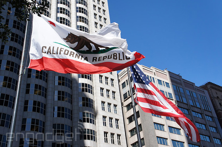 California state flag