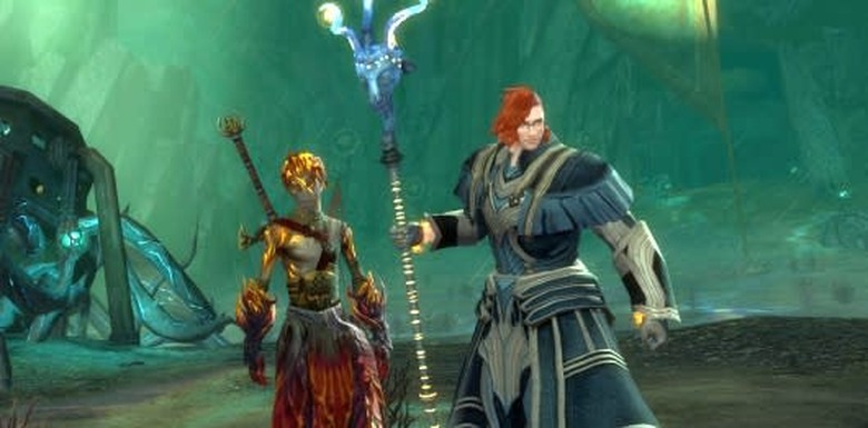I think we can all agree that the Norn fellow on the right is quite striking and will hopefully show up in a variety of future promotional materials.