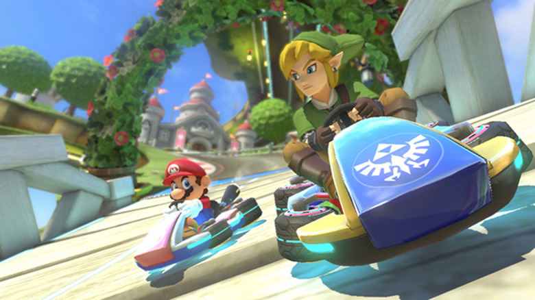 Link in Mario Kart 8