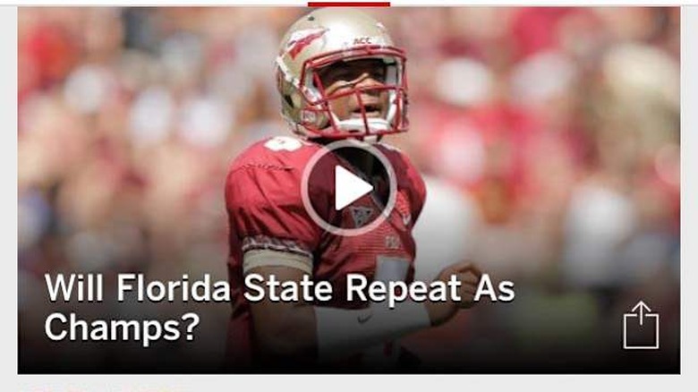 ESPN Scportscenter screenshot