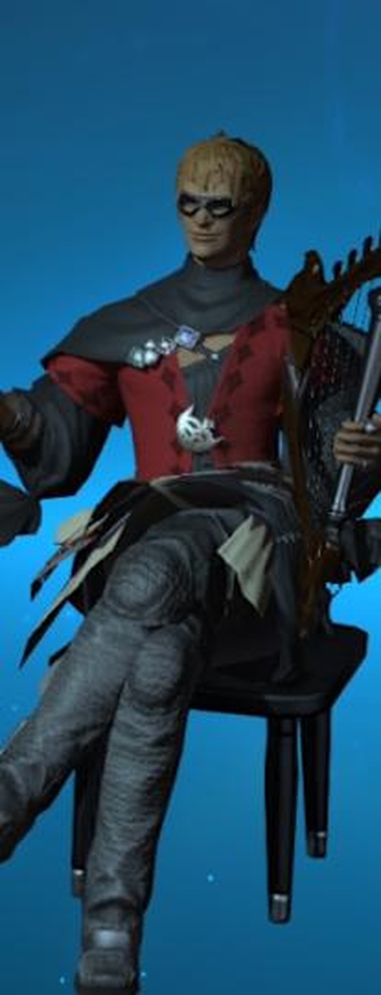 The smug grin is still a touch too far.