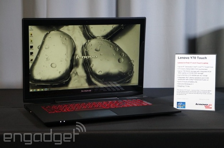Lenovo's new gaming laptop is surprisingly light for a 17-inch machine