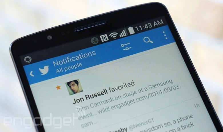 Favorite in Twitter for Android