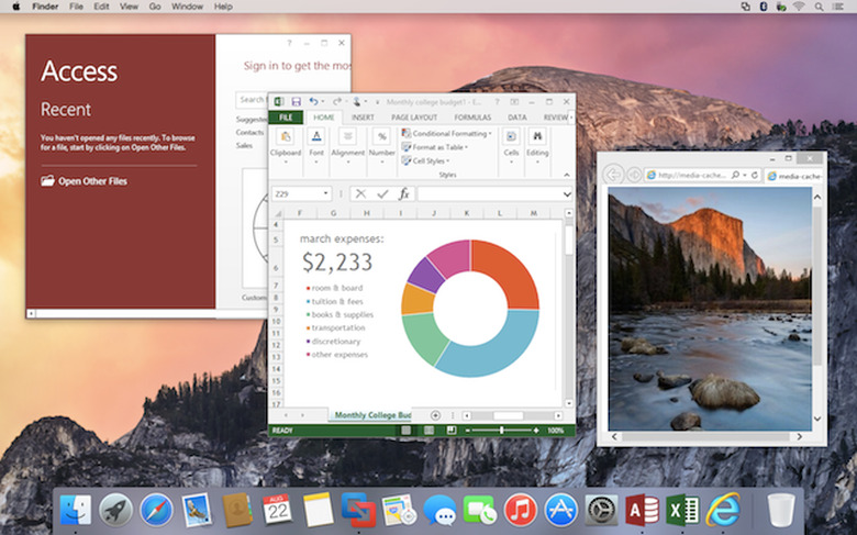 VMware Fusion 7 Unity Mode