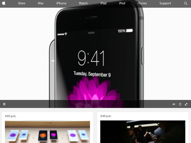 apple iPhone 6 event