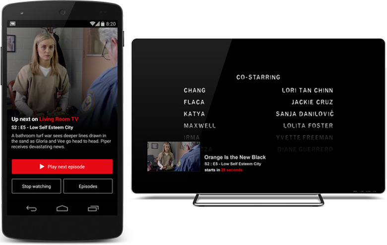 Netflix post-play on Chromecast