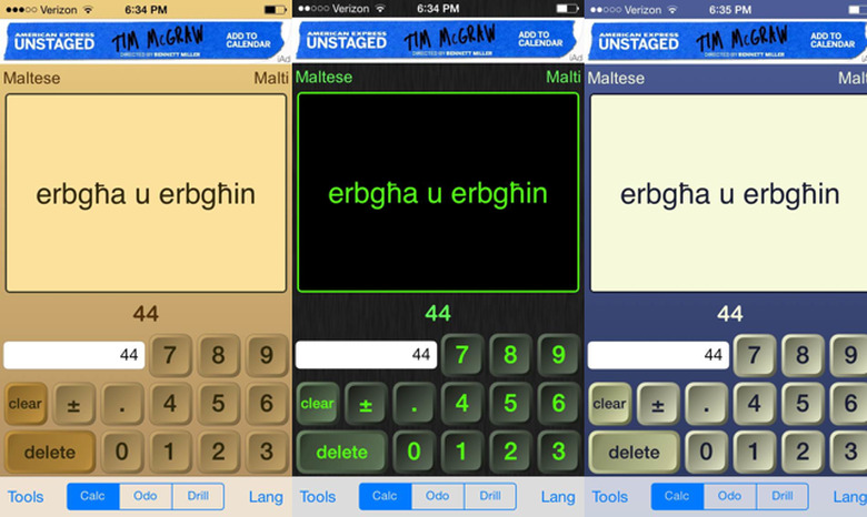 Polynumial language app