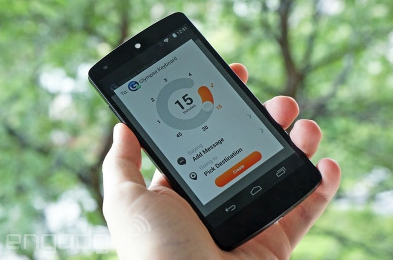Glympse Keyboard for Android