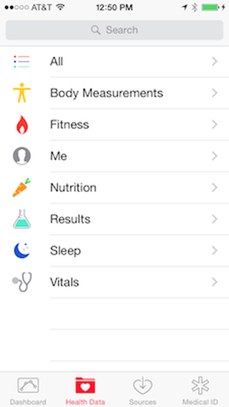 iOS 8 Health App