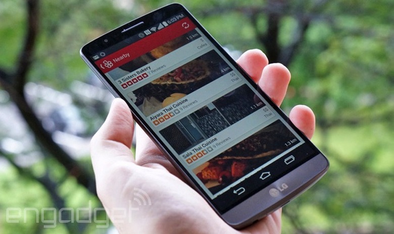 Yelp on Android
